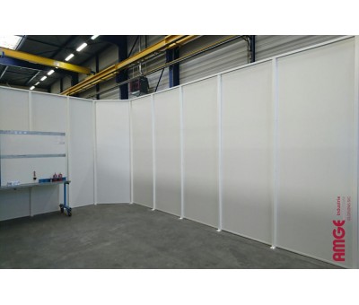 Cloison industrielle autoportante simple paroi PRIMA