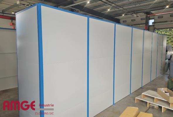 Achat Cloison industrielle autoportante simple paroi PRIMA