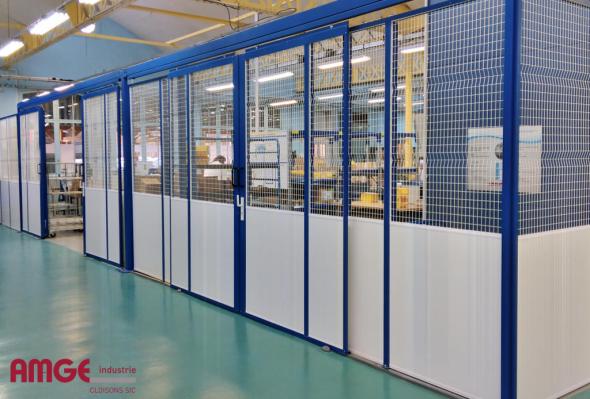 Devis Cloison industrielle autoportante simple paroi PRIMA