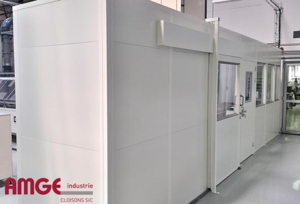 Achat Cloison autoportante d'atelier double paroi EXCELIA