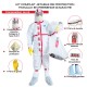 Kit protection amiante - gants lunettes masque combinaison