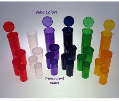 Boites étanches cylindriques - polypropylène transparent Squeeze Box
