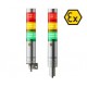 Achat Colonne de signalisation lumineuse atex, zone 2 et 22, LR4-EX