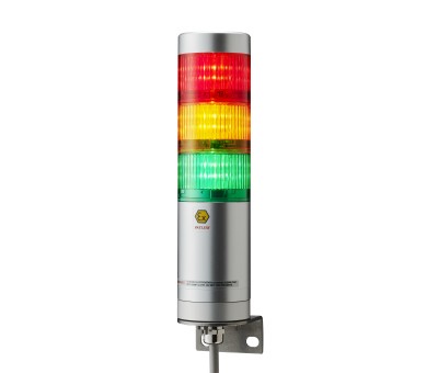 Colonne de signalisation lumineuse atex, zone 2 et 22, LR4-EX
