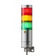 Colonne de signalisation lumineuse atex, zone 2 et 22, LR4-EX