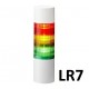 Vente Tour de signalisation lumineuse à leds LR7 - diamètre 70 mm (PATLITE)