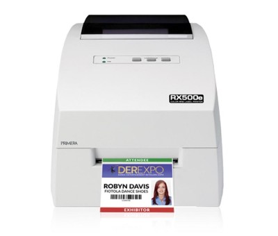 Imprimante d'étiquettes couleur RFID Primera RX500e