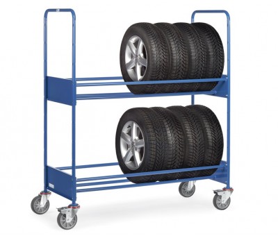 Chariot à pneus - standard 250 kg ou renforcé 500 kg
