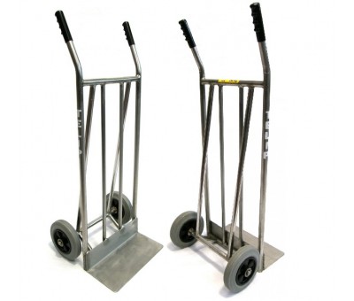 Diable inox manuel 150 kg - poignées ergonomiques