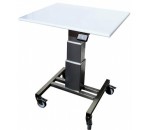 Table de travail mobile inox à hauteur réglable - TELIP