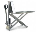 Transpalette haute levée manuelle inox aisi 304 - 1000 kg - TELIP