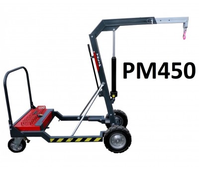 Potence mobile à contrepoids pour chantier 450 kg PM450