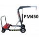 Potence mobile à contrepoids pour chantier 450 kg PM450