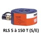 Vérin hydraulique extra plat à profil compact RLS S/E 5 à 150T