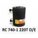 Vérin hydraulique double effet fort tonnage 740-1220 T Type RC