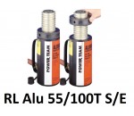 Vérin aluminium simple effet 55 et 100 Tonnes type RL - MC GENERALE HYDRAULIQUE