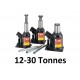 Cric bouteille hydraulique compact 12 à 30 Tonnes