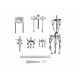 Ensemble extracteurs et accessoires manuels 17,5 Tonnes Power Team