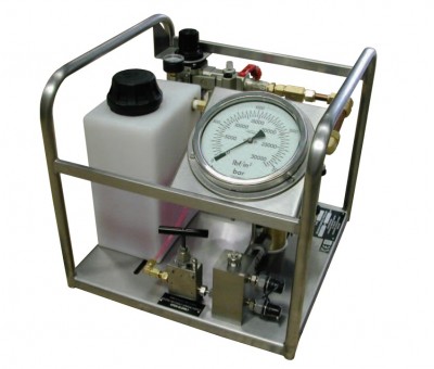 Pompe pneumatique pour vérin tendeur HPUTP150001K-/2K