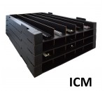 Plateau antistatique compartimenté 10-ICM - COATED PRODUCTS HKM