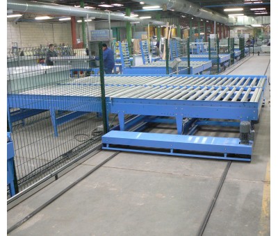 Navette de transbordement automatisée