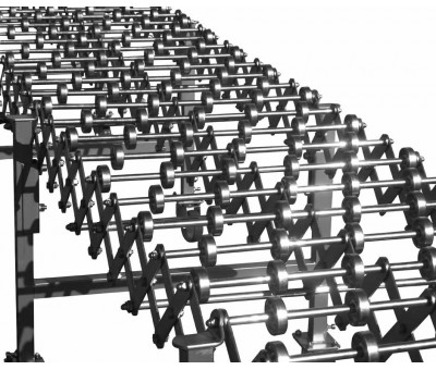 Convoyeur extensible à galets TEG