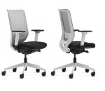 Fauteuil ergonomique de bureau TO-SYNC Pro white - SIEGES & COMPAGNIE