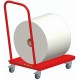Chariot porte bobine acier manuel 150 kg