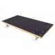 Chariot plateau roulant en bois 350 kg