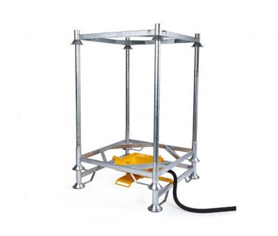 Achat Trémie pyramidale à vanne guillotine pour vidange big bag