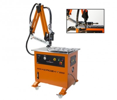 Taraudeuse hydraulique M3-M36 à bras articulé