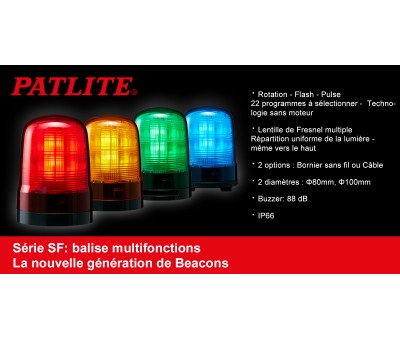 Beacon balise multifonction SF PATLITE
