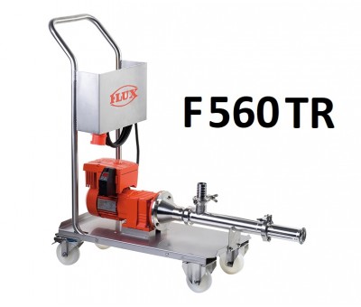 Pompe horizontale à vis hélicoïdale pour cuve et IBC F 560 TR
