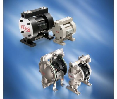 Pompe pneumatique à double membrane auto-amorçante