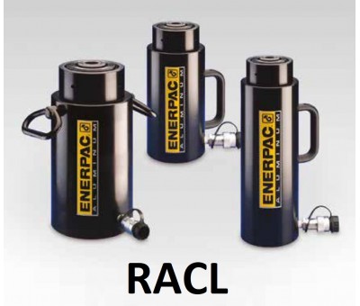 Vérin aluminium simple effet 20 à 150 Tonnes RAC RACL