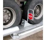 Cale de roue magnétique pour camion - STERTIL DOCK PRODUCTS