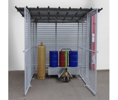 Achat Abri grillagé multifonction en acier galvanisé