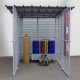 Achat Abri grillagé multifonction en acier galvanisé