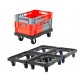 Plateau roulant assemblable pour bac plastique 600x400