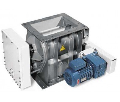 Ecluse rotative à nettoyage automatique