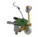 Tracteur pousseur électrique pour roll - chariot PINCHY - BIBUS France