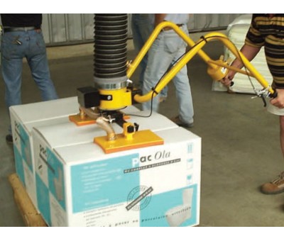 Tube dépresseur pour manipulation de carton colis