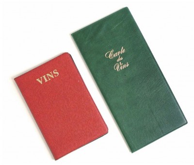 Achat Protège menu pvc-simili cuir personnalisable