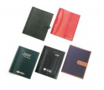 Couverture d'agenda pvc simili cuir personnalisable - MANUDO