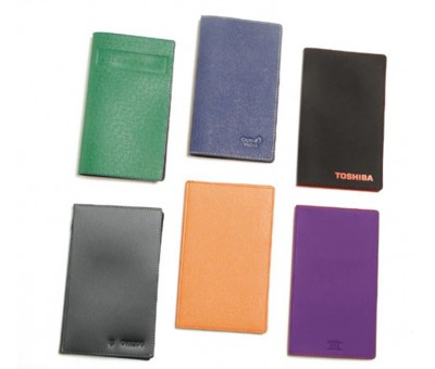 Couverture de calepin-carnet d'adresses avec logo