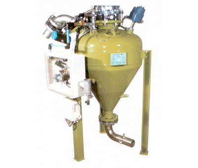 Propulseur de transport pneumatique par batch - Phase dense