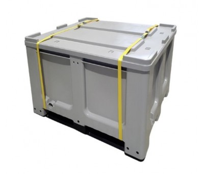 Caisse plastique de collecte de batteries Lithium - ADR