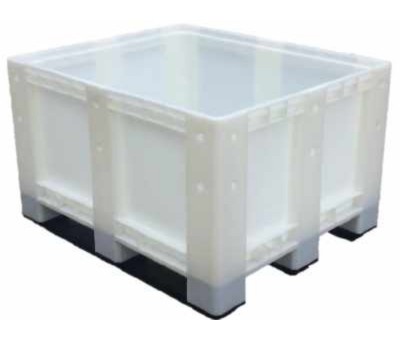 Achat Caisse palette plastique qualite alimentaire JUMBO BOX 1200x1000