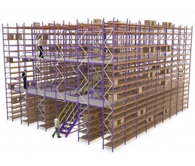 Rayonnage - casier passerelle