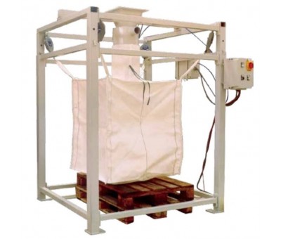 Station de remplissage de big bag à chassis extensible